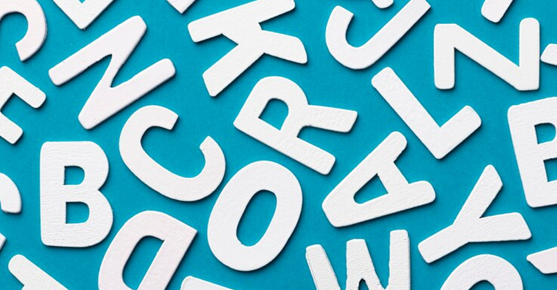 letras variadas