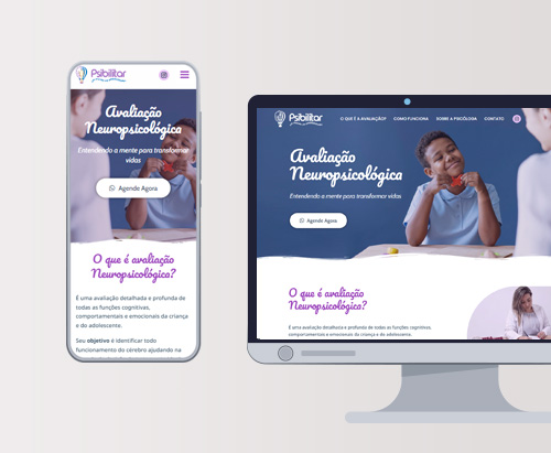 portfólio site psibilitar
